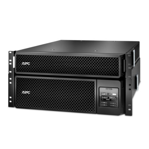 47. SRT5KRMXLT-5KTF UPS 5KVA APC online rack 208 - 120VAC con transformador aislamiento frente diagonal Bifasica